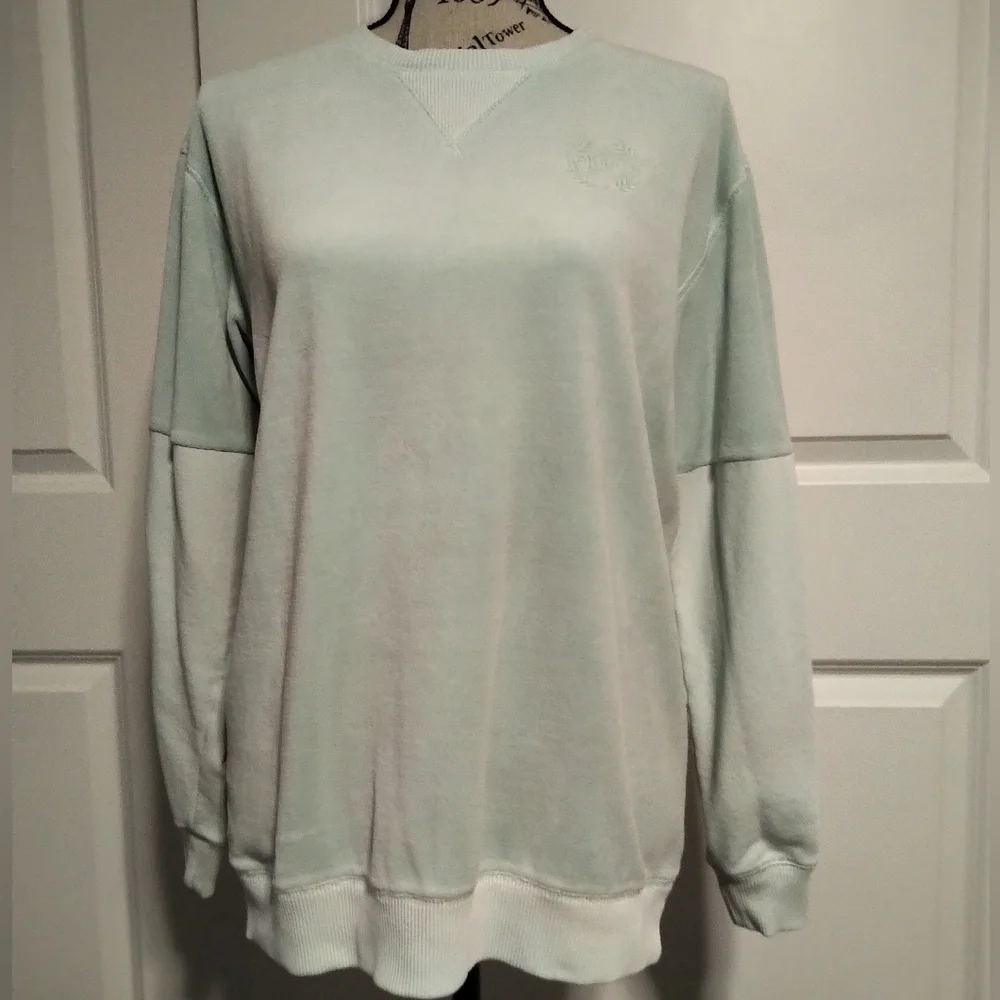 PINK Victoria's Secret Light Green Sweatshirt